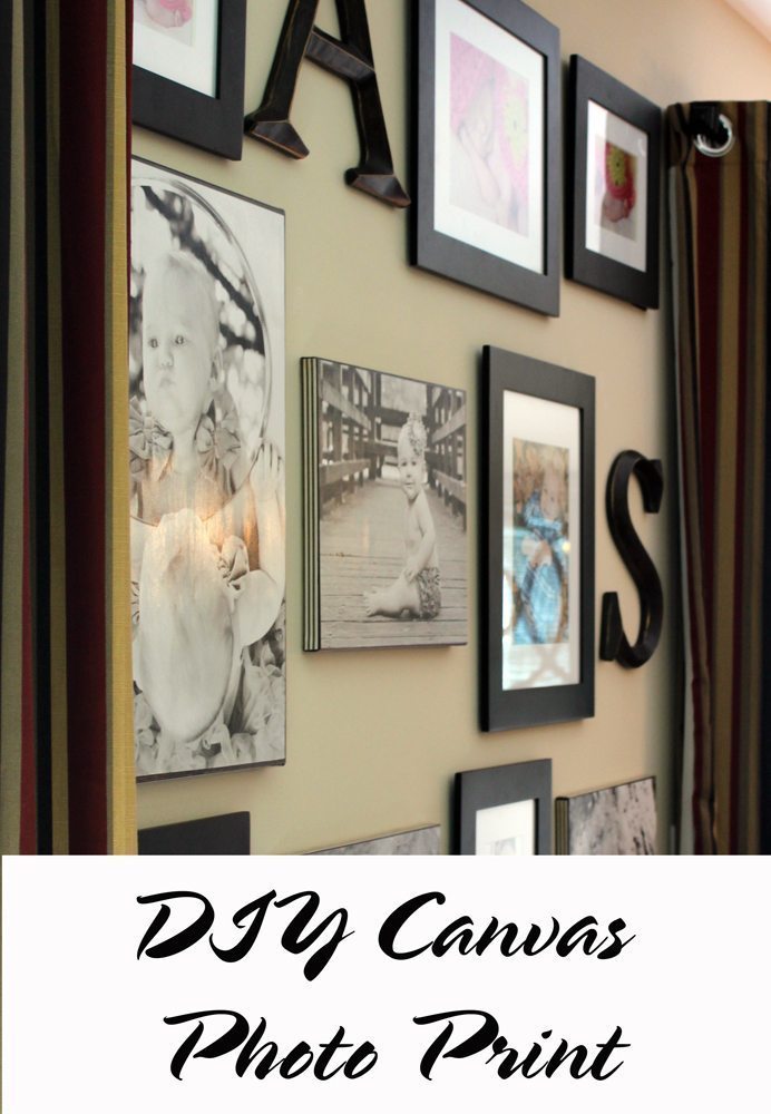 Canvas Photo Prints DIY with Mod Podge