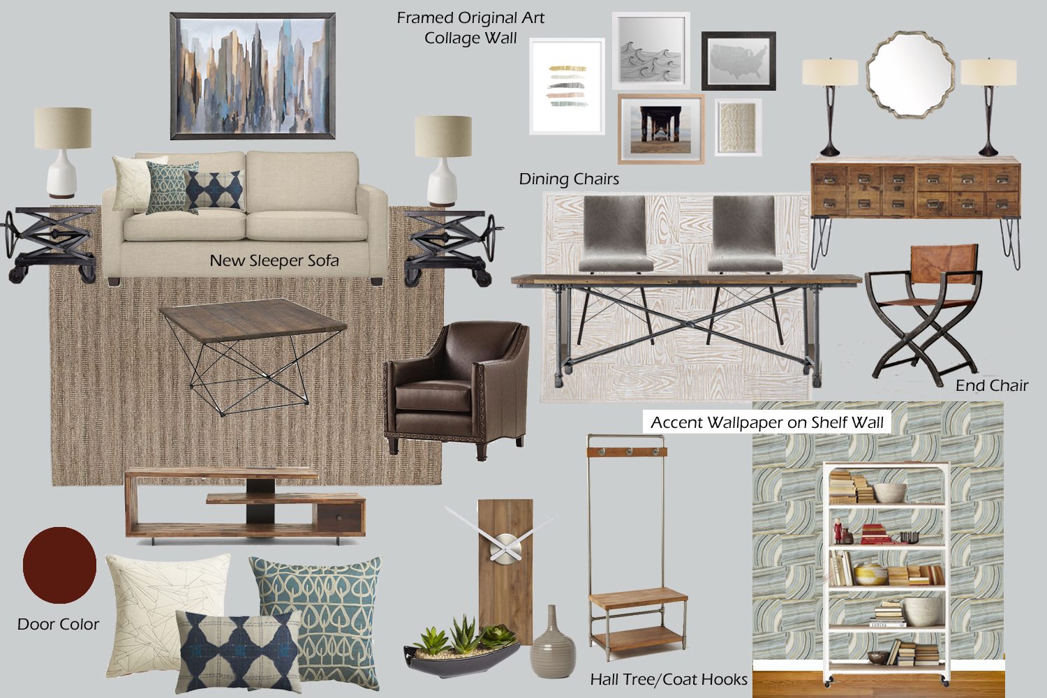 Make An Interior Design Mood Board Examples Templates And Classes | My ...